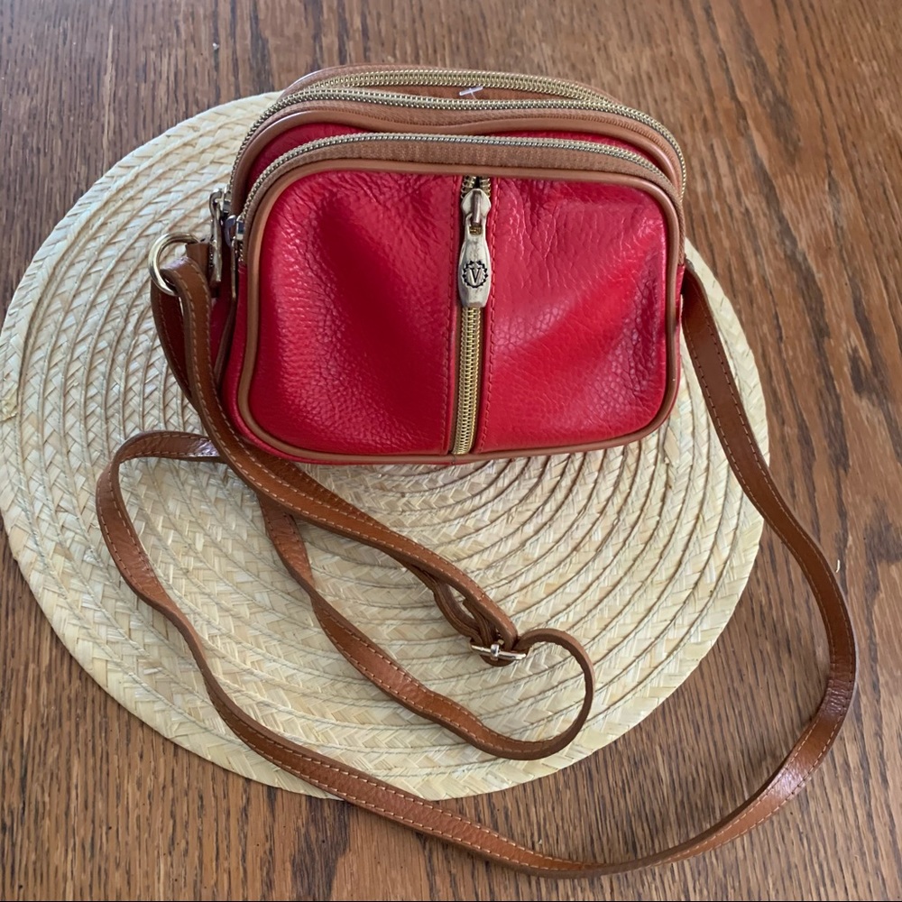 Valentina GenuineLeather Italian MiniCrossBody Bag